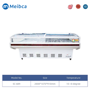 2.0m Deli Meat Display Chiller Refrigerator Showcase