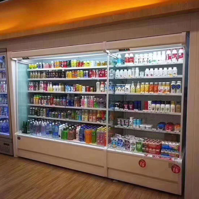 Commercial Supermarket Mutideck Open Refrigeration Mutideck Open Display Cooler