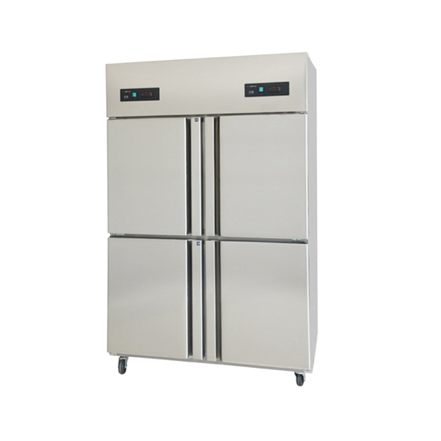 4 Doors Stainless Steel Kitchen Freezer from China manufacturer Meibca